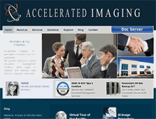 Tablet Screenshot of aimaging.com